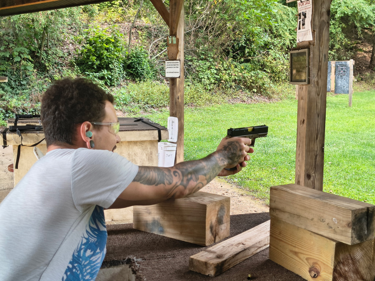 target practice at cushion peak