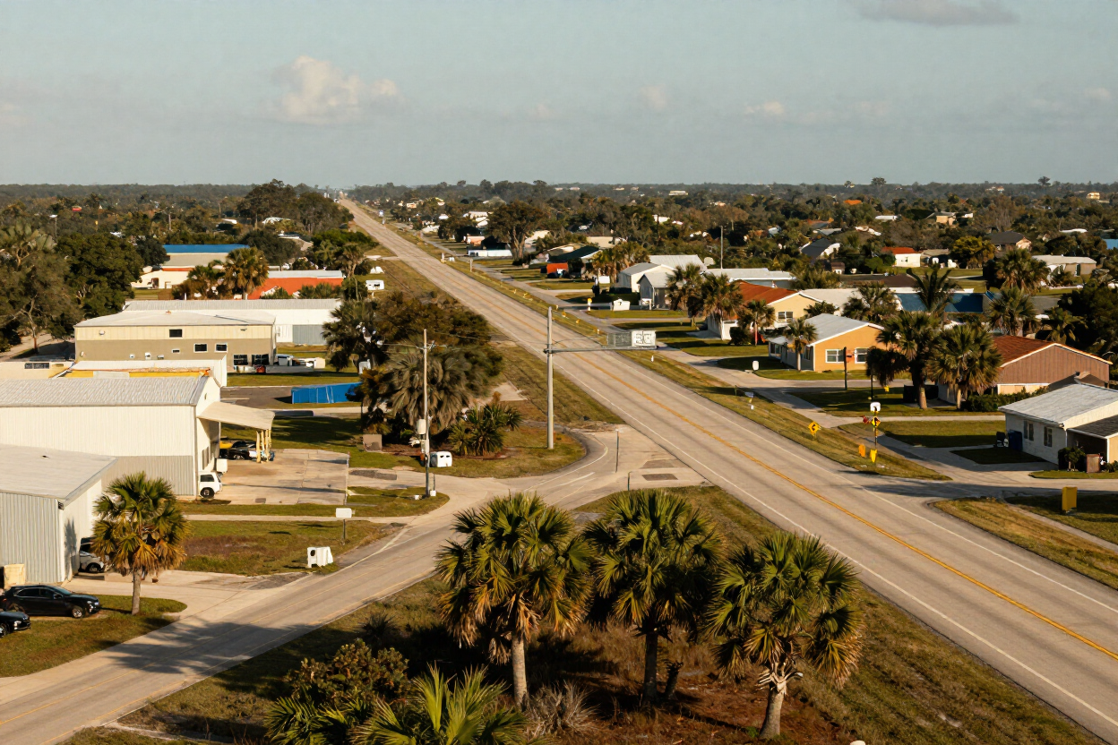 US-41 corridor in Gibsonton, Florida