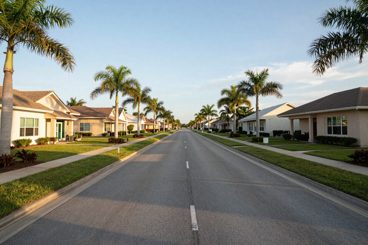 SR-60 corridor near Valrico, Florida