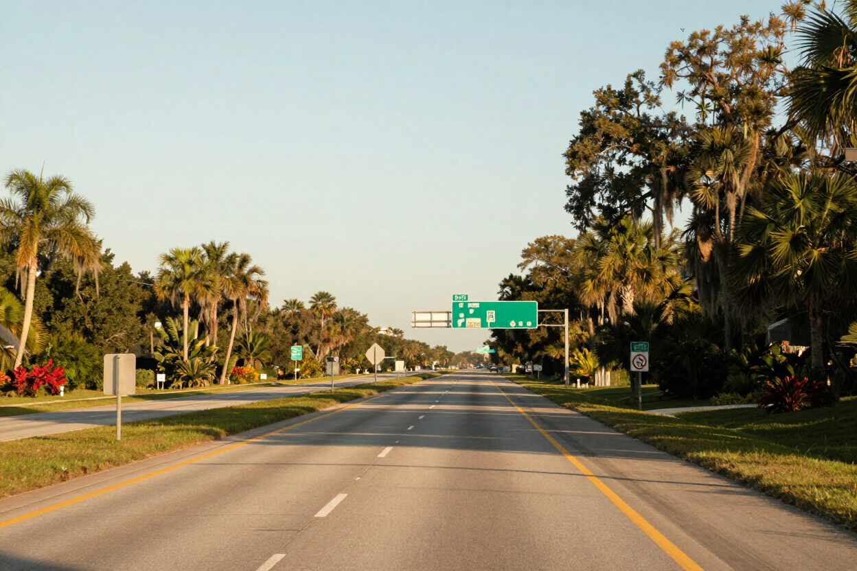 Tampa Bay area highways and communities covered by Annie Bail Bonds bail bond service