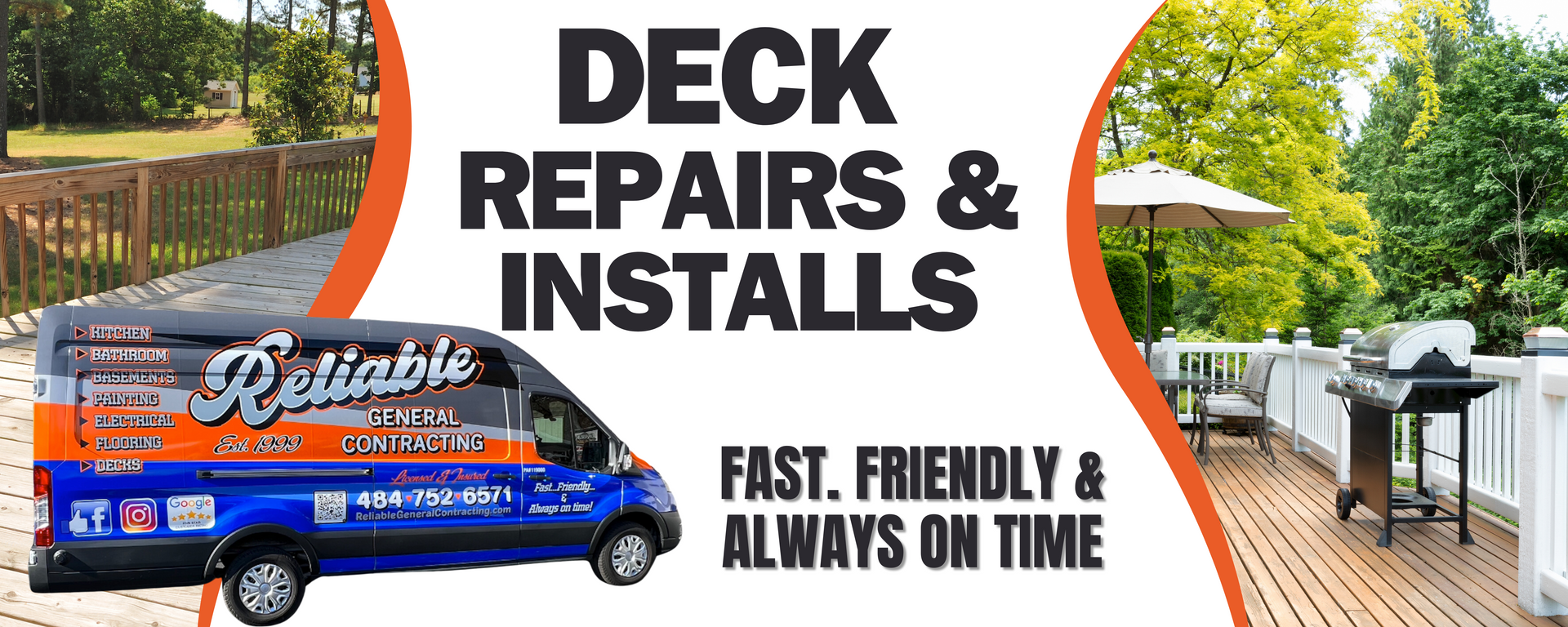 Deck Repairs & Installs
