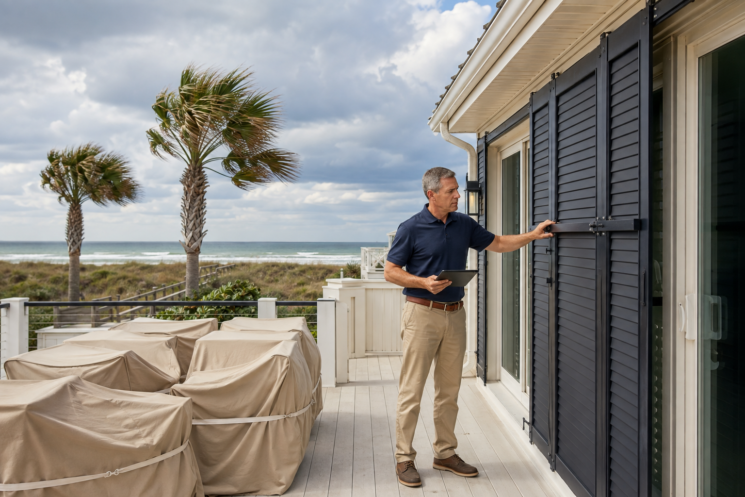 Wilmington Watchdog Inspects all doors for leaks and security