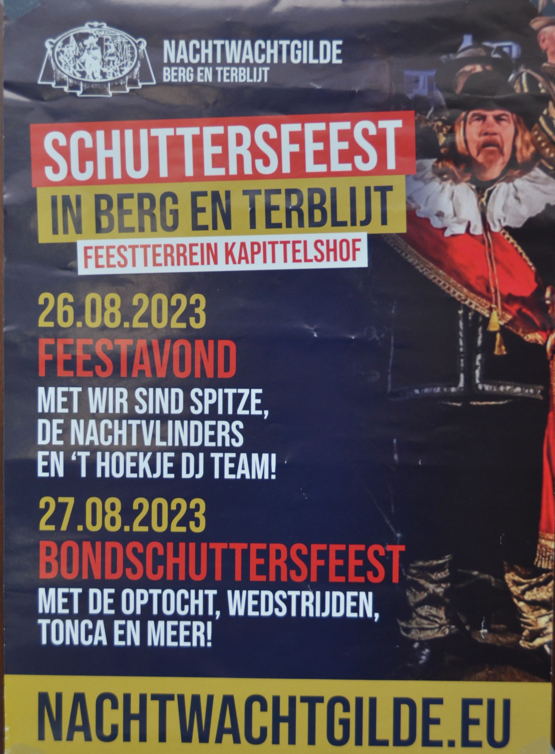 ZONDAG 27 AUGUSTUS: BONDSFEEST