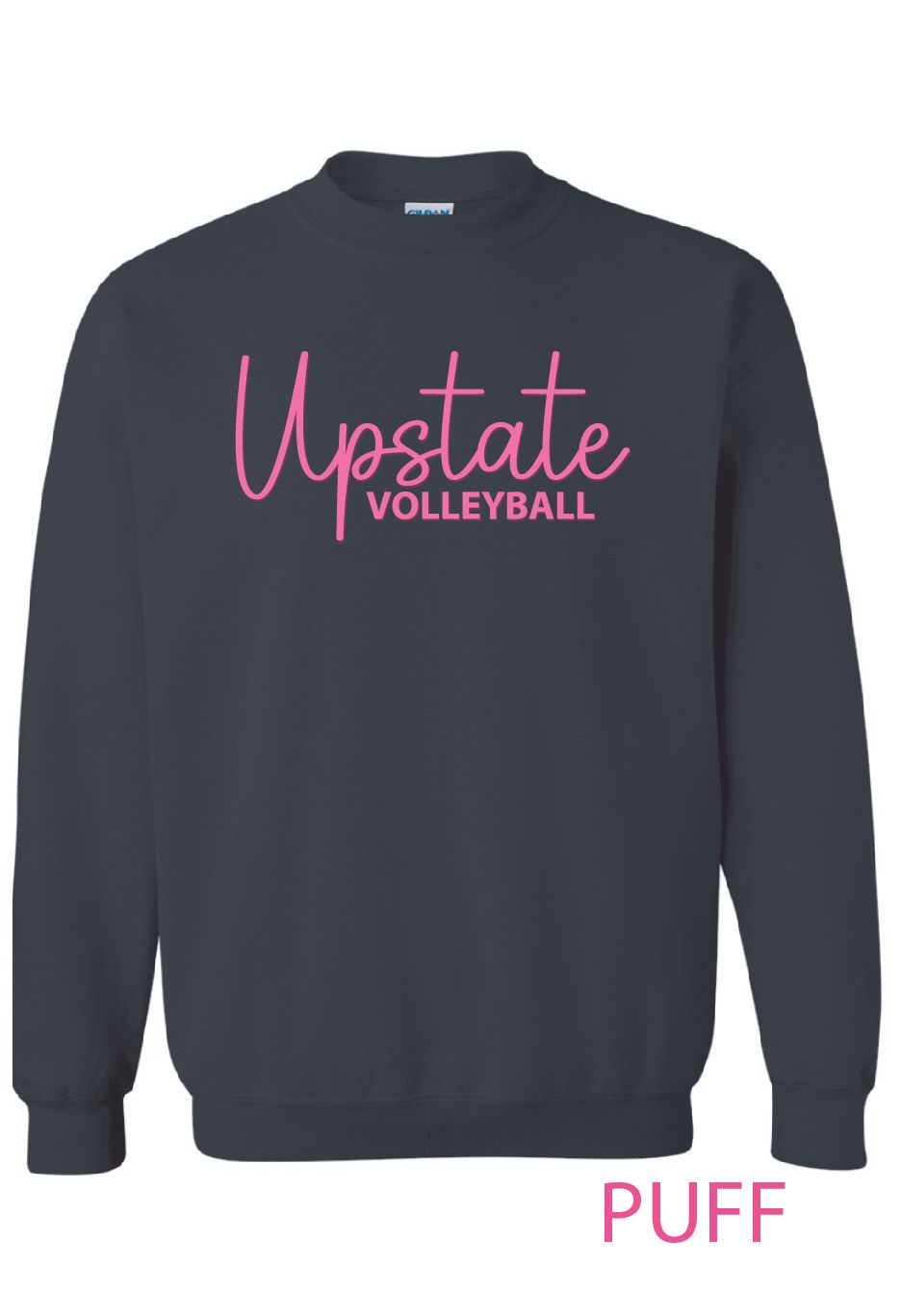 Pink Puff Sweatshirt (Black)