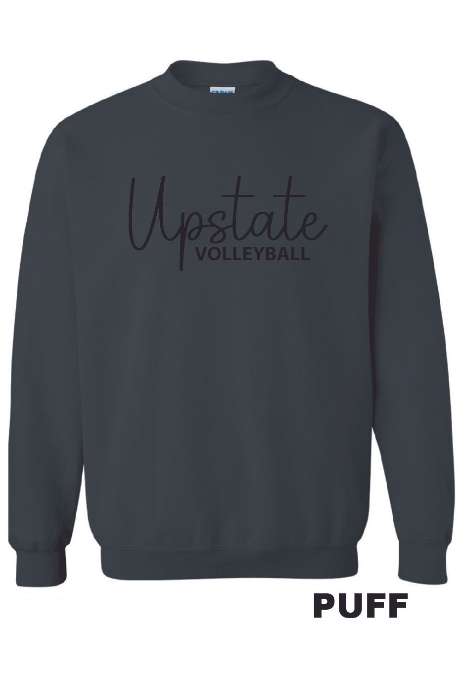 Black Puff Sweatshirt