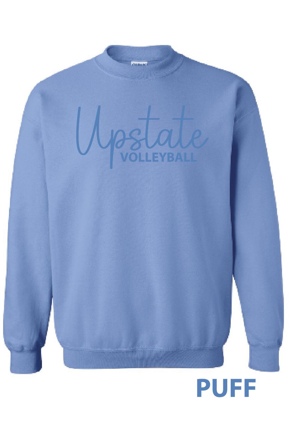 Blue Puff Sweatshirt