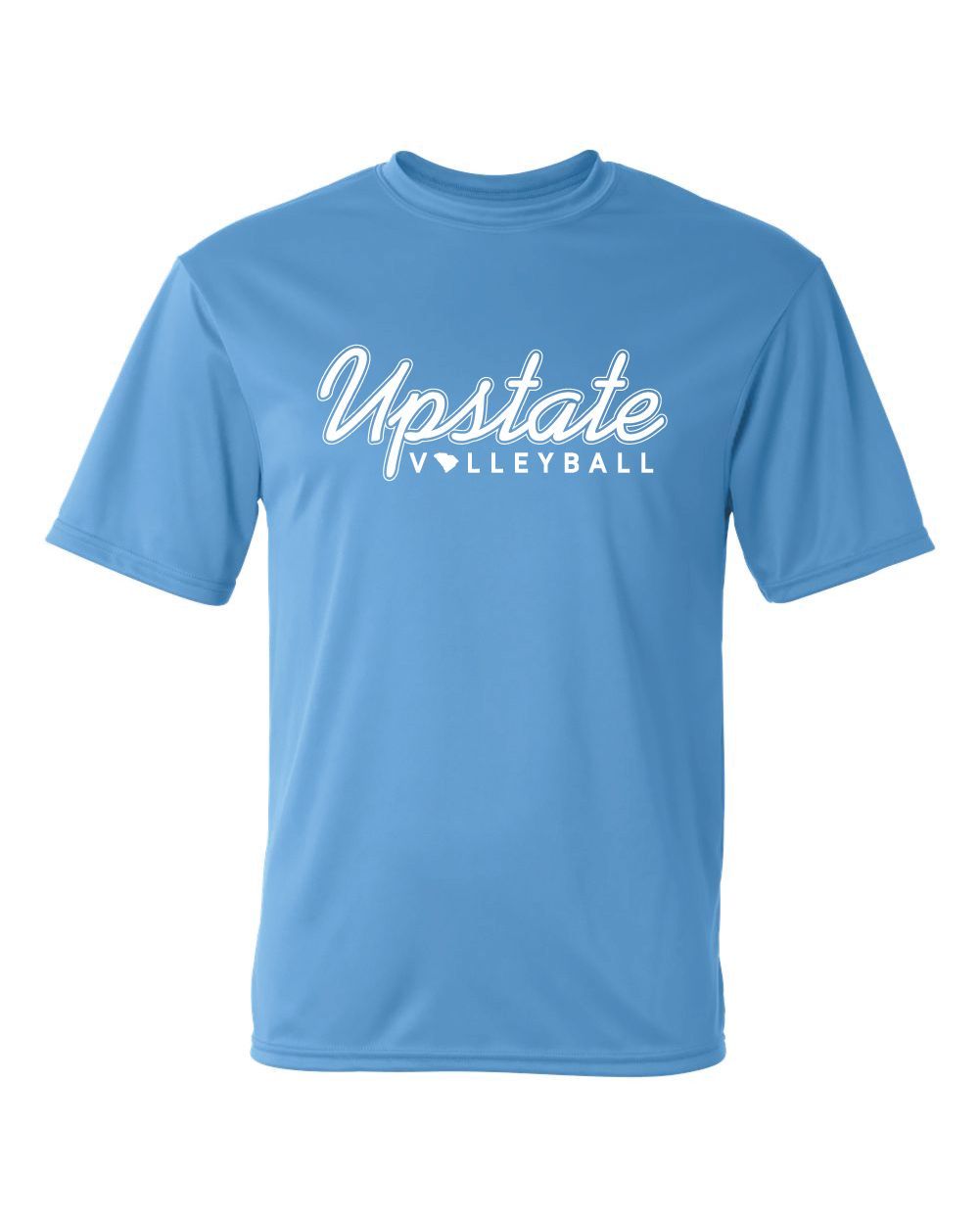 Upstate Script Sport Performance Tee