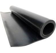 A Roll Of Black Rubber Mat On A White Background — NQPT In Garbutt, QLD