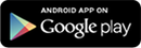 Google Play badge with multicolor triangle icon on black background