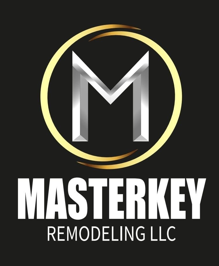 A logo for a company called masterkey remodeling llc