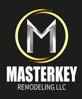 A logo for a company called masterkey remodeling llc