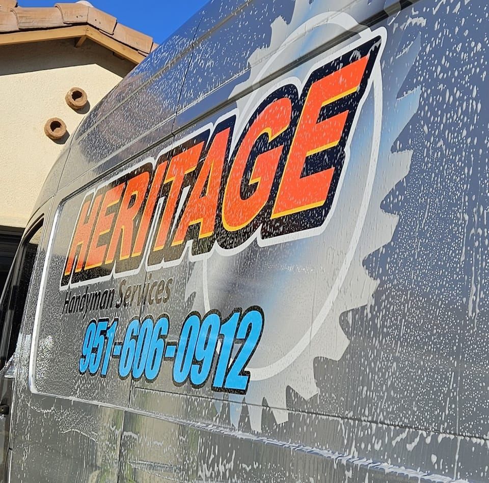 Silver van with 