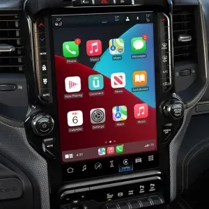 A car dashboard with the number 6 on it