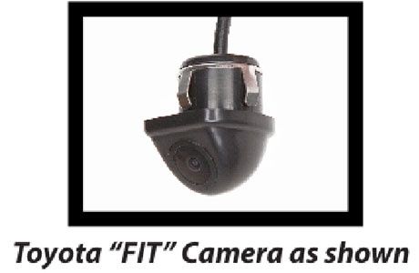 A picture of a toyota fit camera as shown.