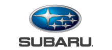 The subaru logo is a blue oval with three stars on it.