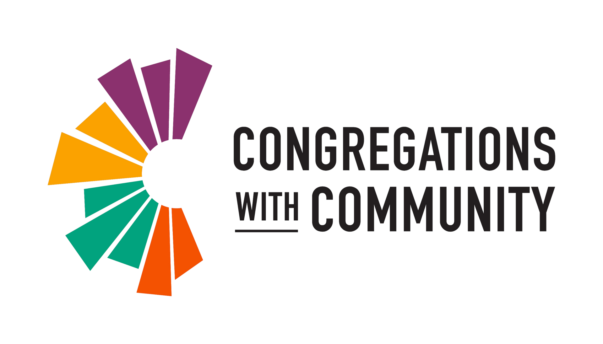 Logo of the Center for Congregations featuring a stylized star emblem in yellow, white, and dark blue.