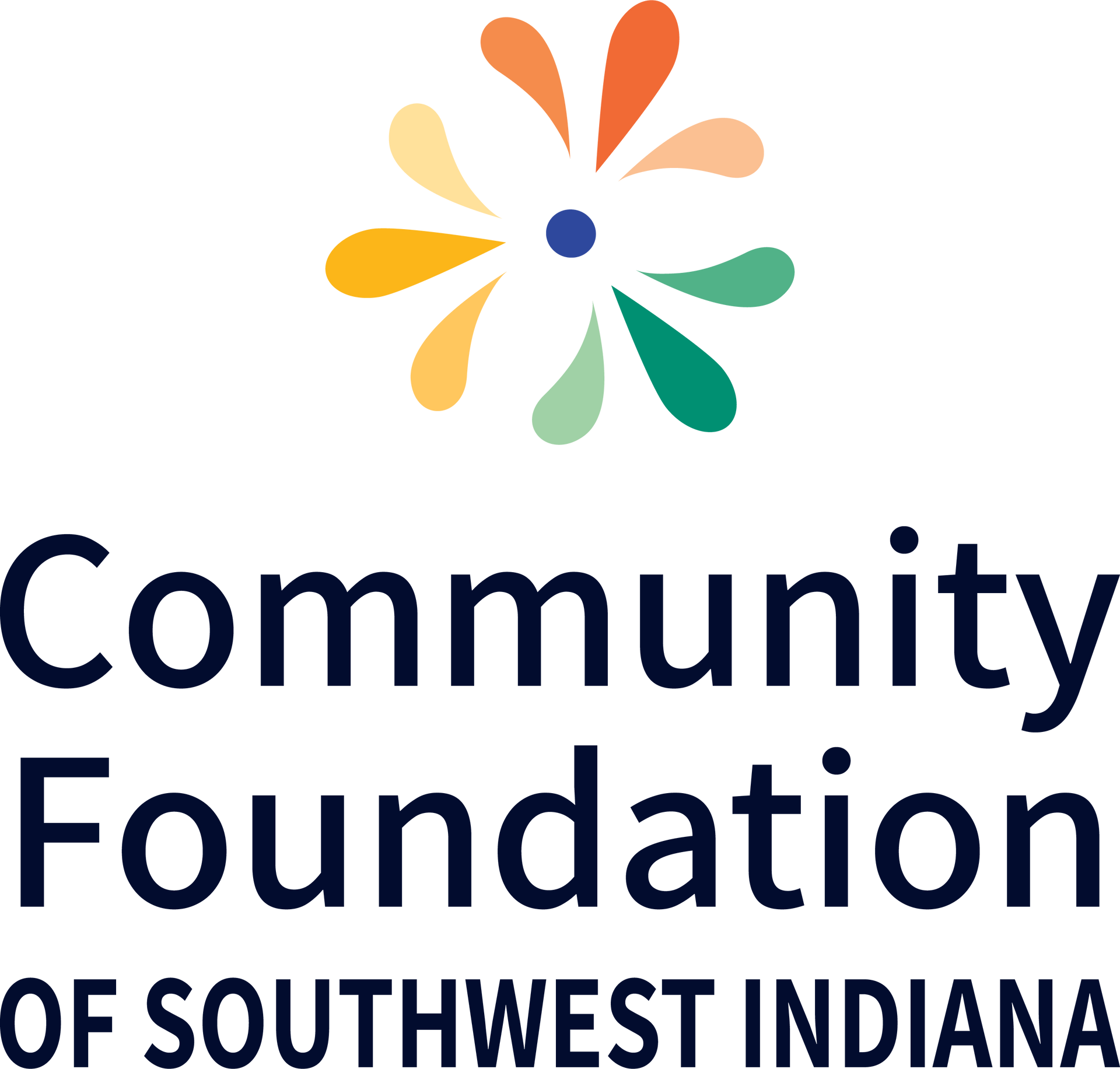 The Community Foundation Alliance logo with gray text above a horizontal line and blue 