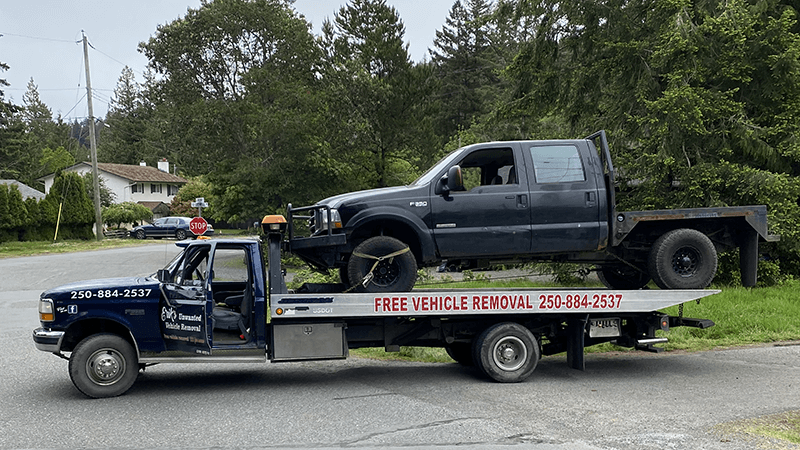 junk car removal in Victoria, BC