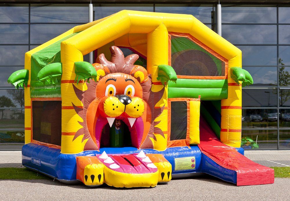 Multiplay Leeuw springkasteel