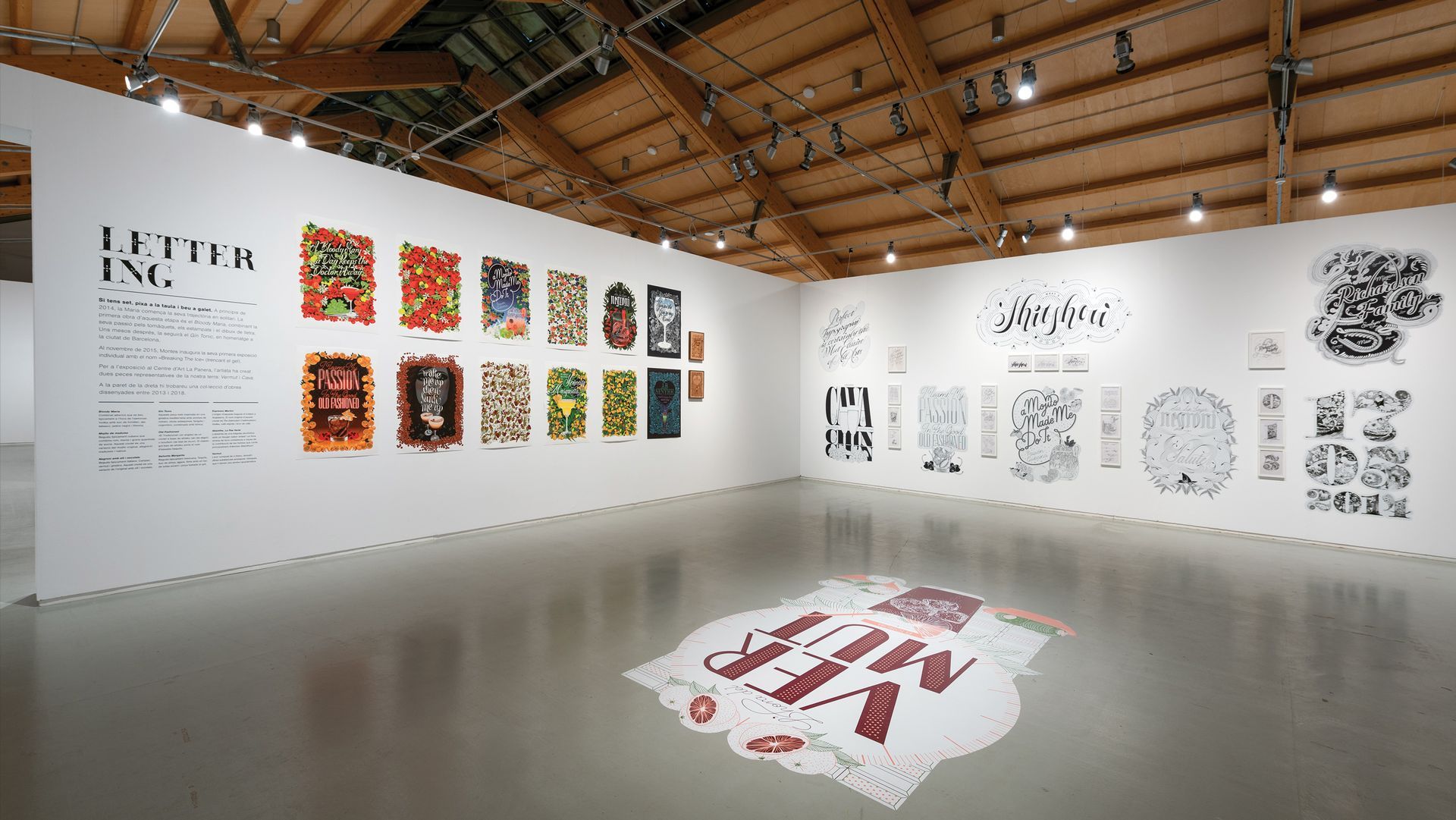 Meria Montes second solo exhibition at the Art Centre La Panera in Lleida, Spain.