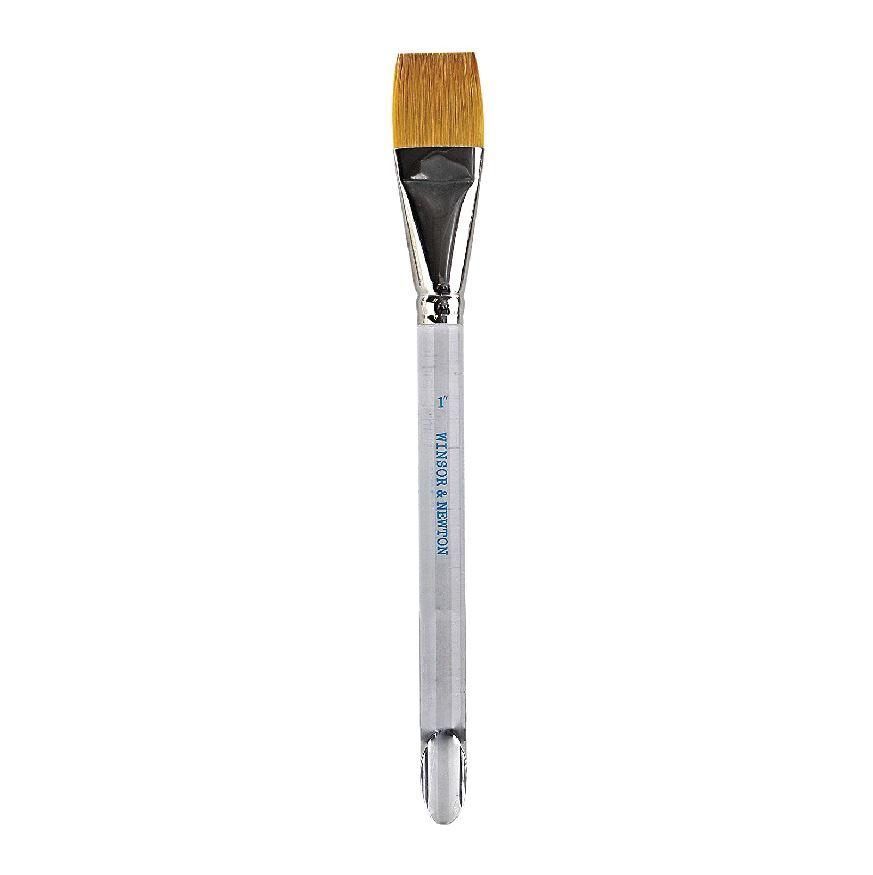 Photo of a flat brush.