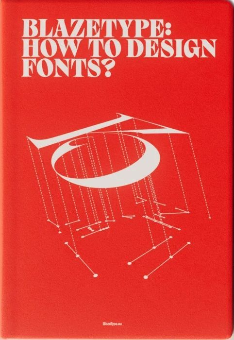 Bookcover of 'How to design fonts ' by Blazetype.