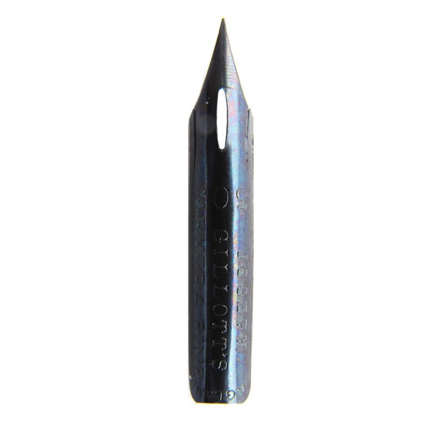 Photo of a Gillott 303 pointed flexible nib.