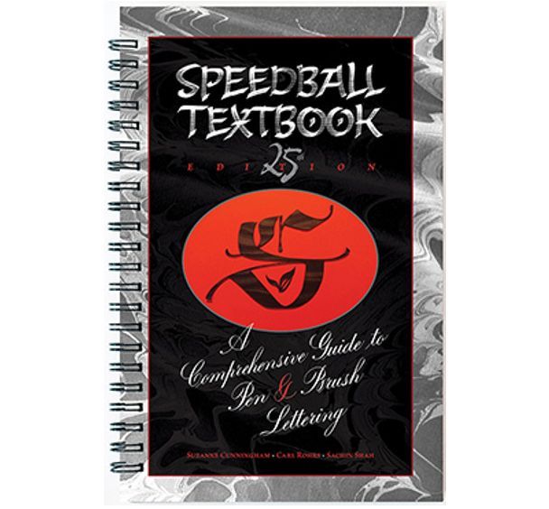 Book cover of 'Speedball textbook 25'.
