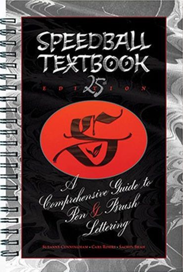 Book cover of 'Speedball textbook 25'.