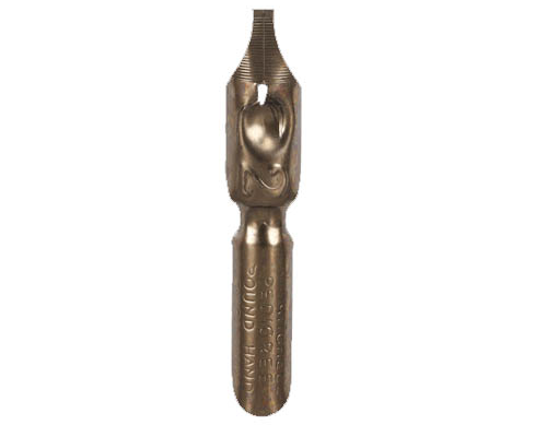 Photo of a Gillot 404 pointed flexible nib.