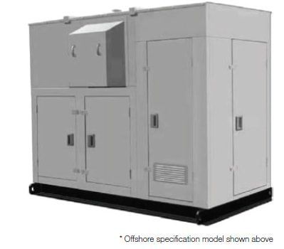 A model of an offshore specification model shown above
