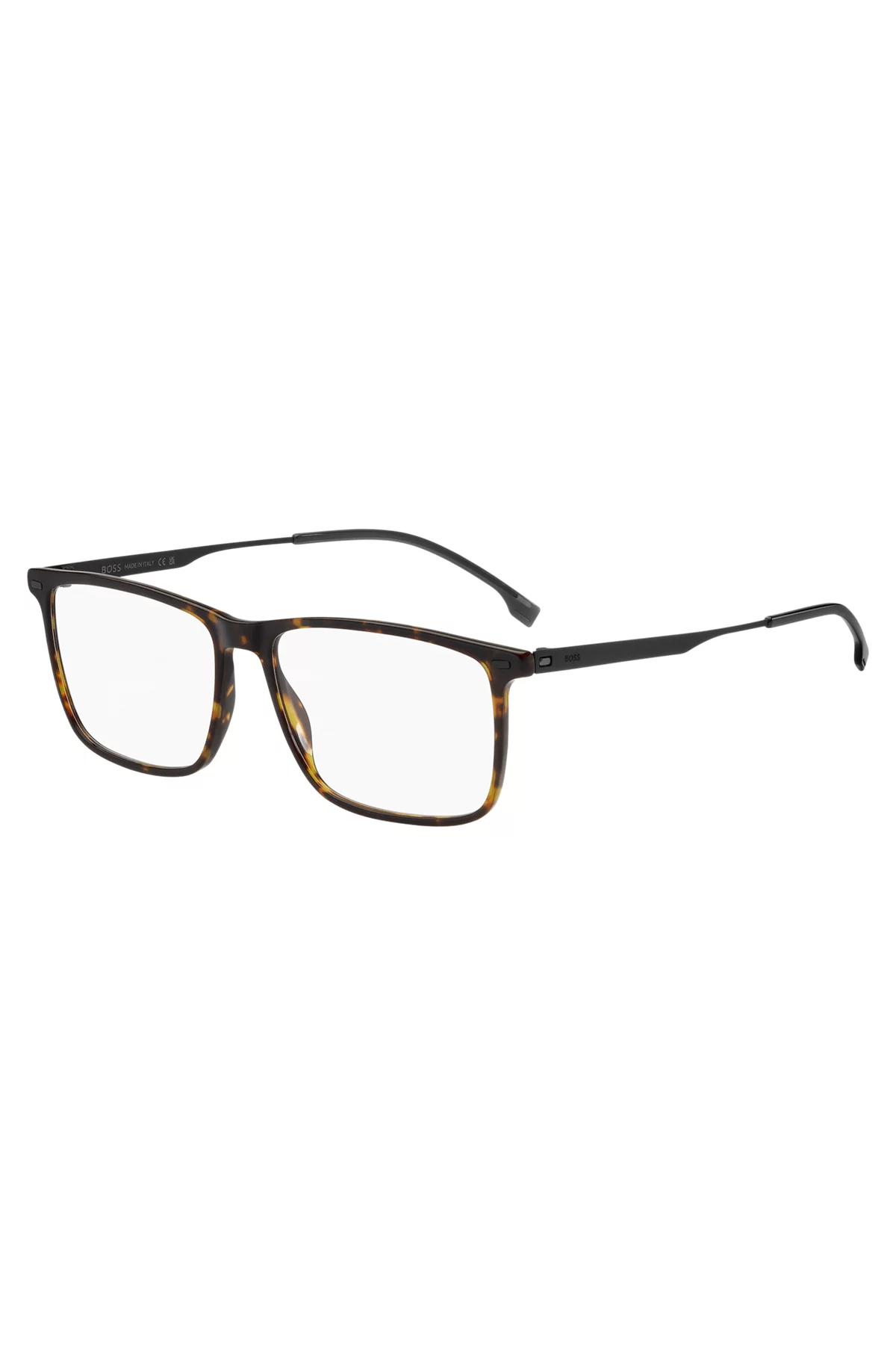 A pair of glasses on a white background.