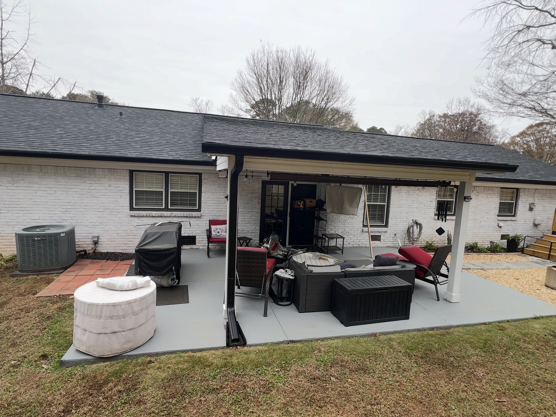 Valor Roofing & Exterior gutters project