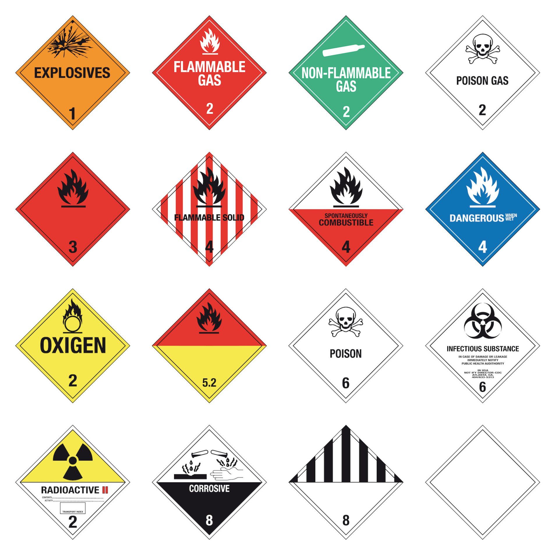 all of drive509 hazmat endorsement logos