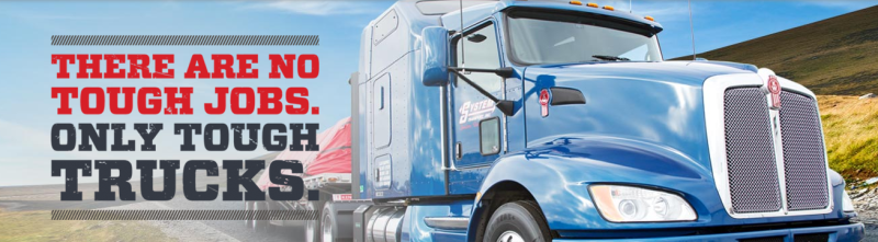 systems transport semi truck driving down the road