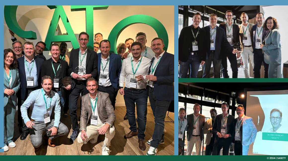 AWARDS || SASETY'S EXPERTISE TRIPLE AWARD-WINNING BY CATO Networks AT THE 2024 CATO Xperience DAY