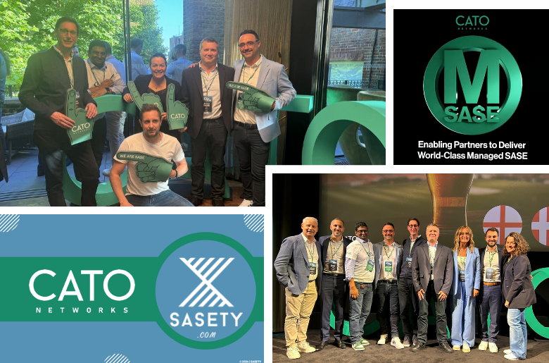 EVENT || SASETY ÉTAIT PRÉSENT AU EMEA PARTNER SUMMIT 2024 DE CATO NETWORKS_WE ARE SASE