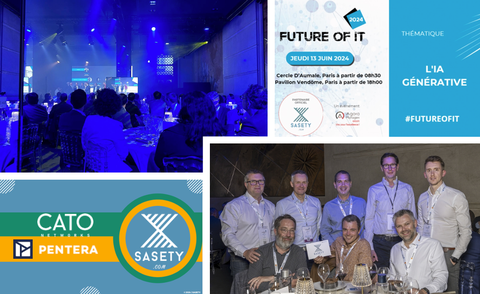 EVENT || SASETY ACCOMPAGNÉ DE SES PARTENAIRES CATO NETWORKS ET PENTERA ÉTAIT  PARTENAIRE OFFICIEL DU GALA FUTURE OF IT