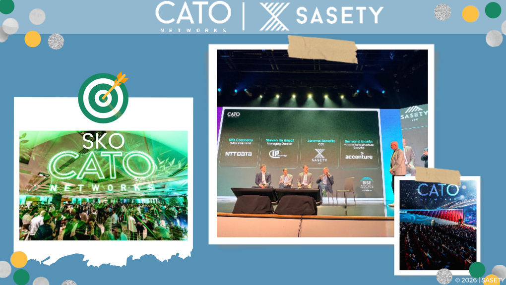 EVENT || INTERVENTION DE NOTRE CEO, LORS DU SKO CATO Networks À Paris_SASETY_WE ARE SASE