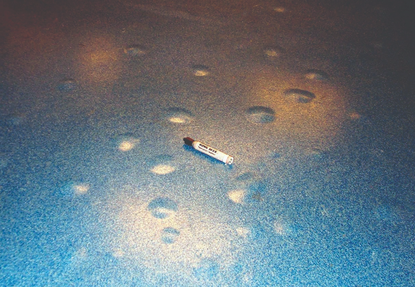 epoxy coating bubbling