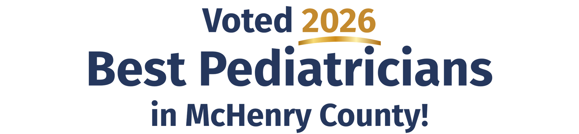 Voted 2026 Best Pediatricians in McHenry County!