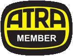 ATRA Member logo: yellow text