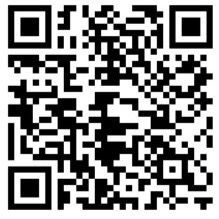QR-code, zwart-wit, met gecodeerde informatie, klaar om te scannen.