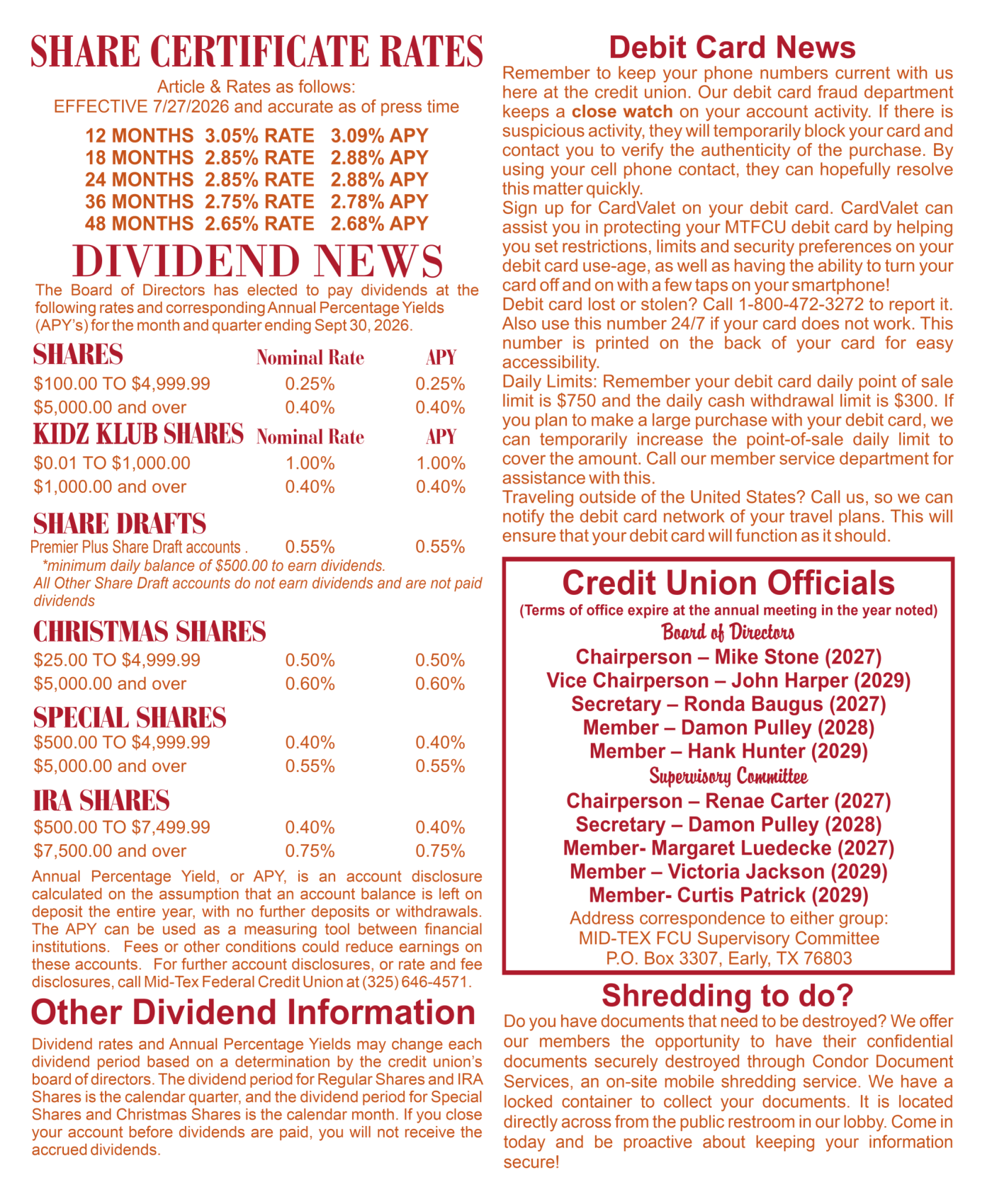 newsletter 3