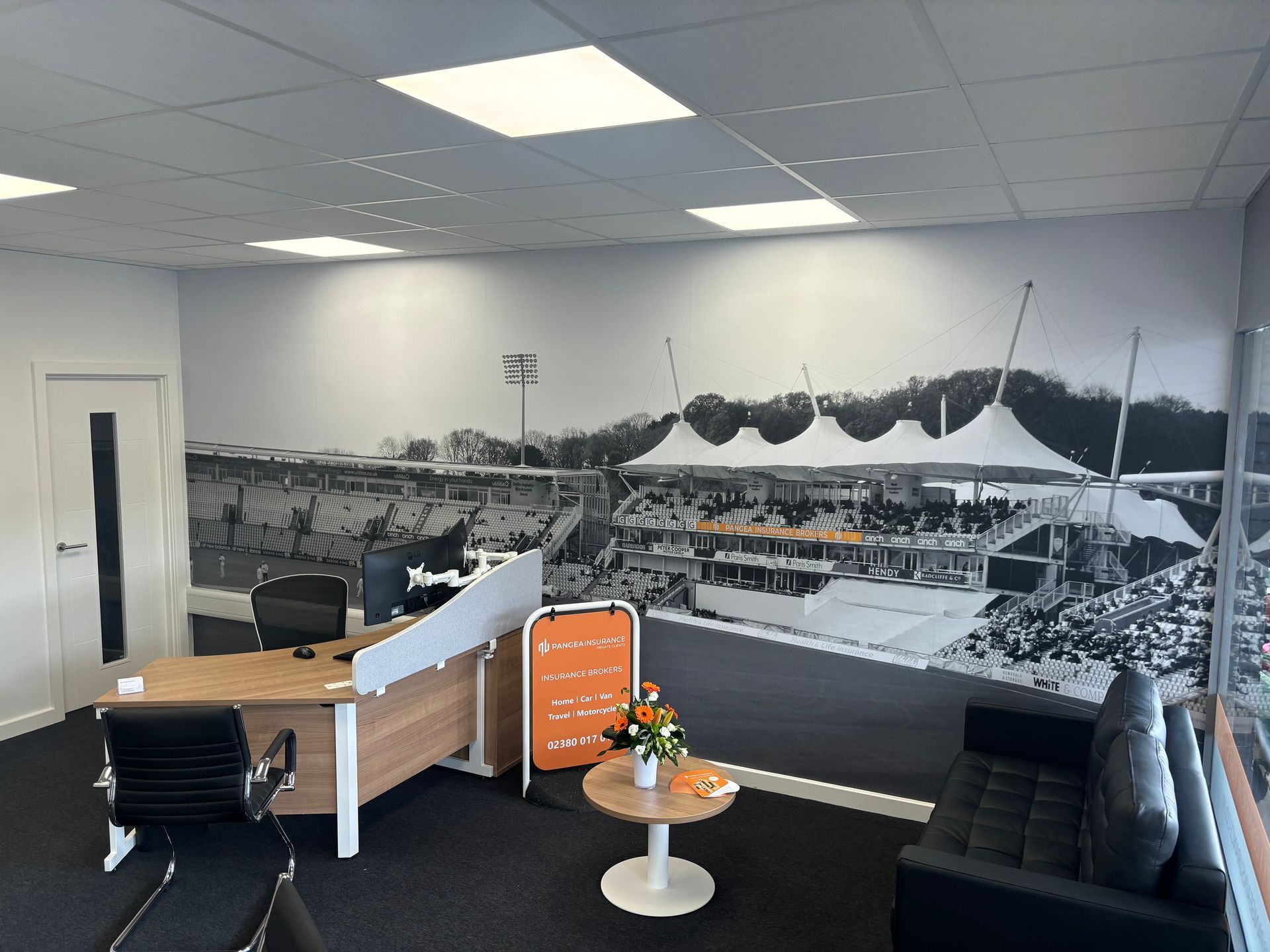 Inside Pangea Insurance Brokers Private Clients office in Chandlers Ford