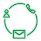orange local communication icon