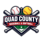 Logo for Quad County Baseball & Softball League