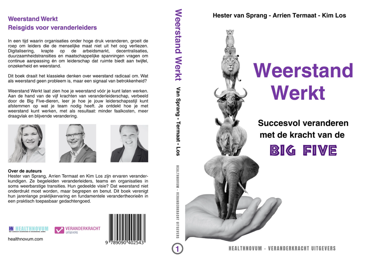 Boekomslag weerstand werkt!