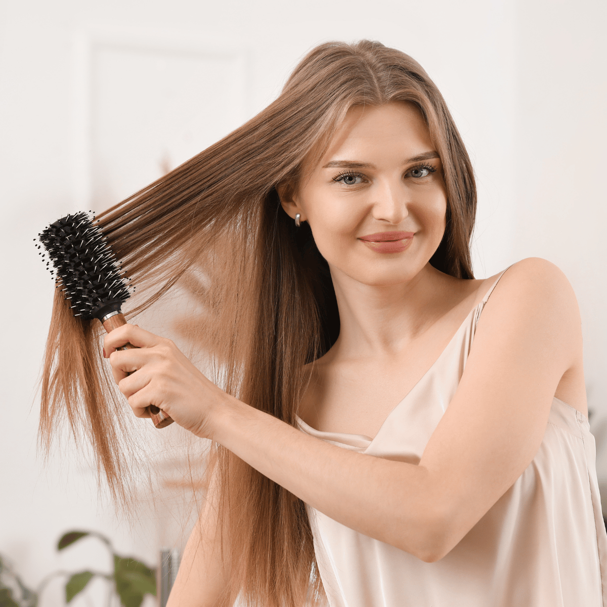 Blow Dry hairstyle at Myeongdong Hair Studio