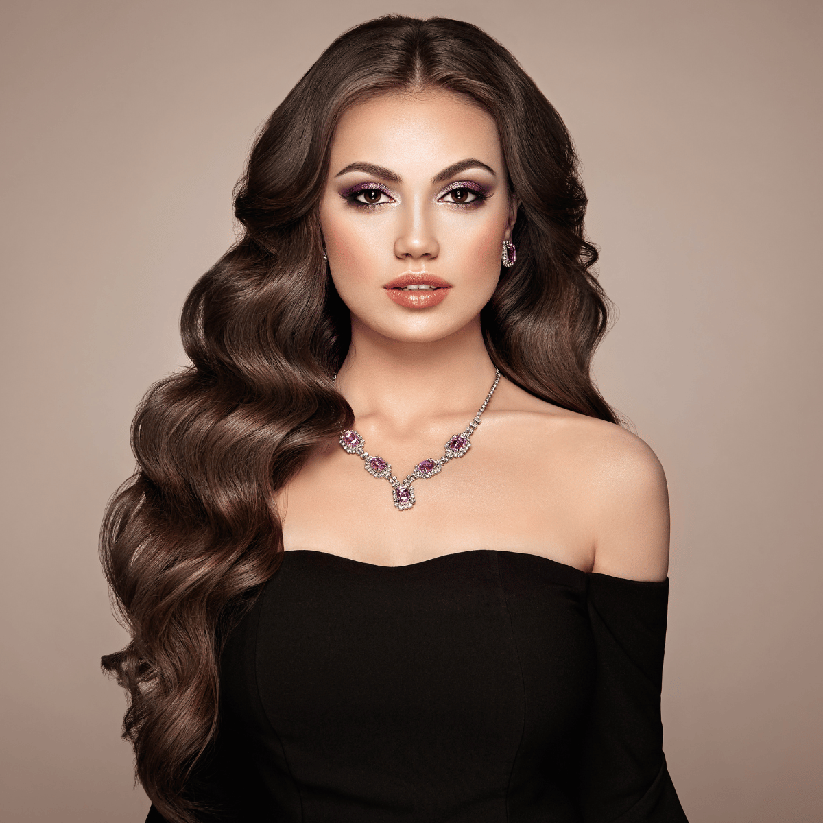 Volume Waves hairstyle at Myeongdong Hair Studio